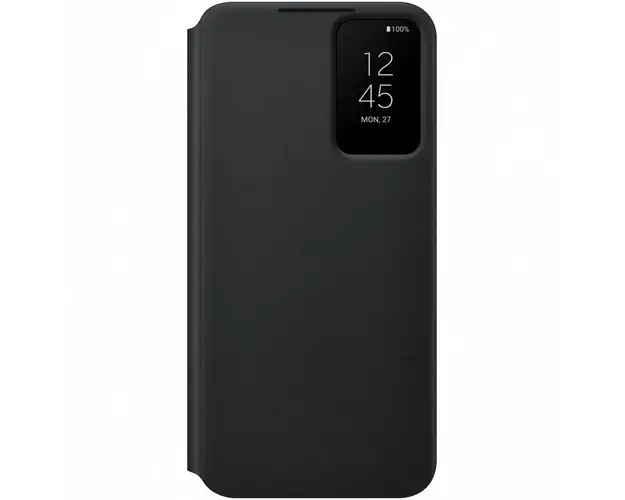 Husa de protectie Samsung Smart Clear View Cover pentru Galaxy S22 PLUS, Black