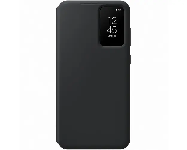 Husa de protectie Samsung Smart View Wallet Case pentru Galaxy S23 Plus, Black
