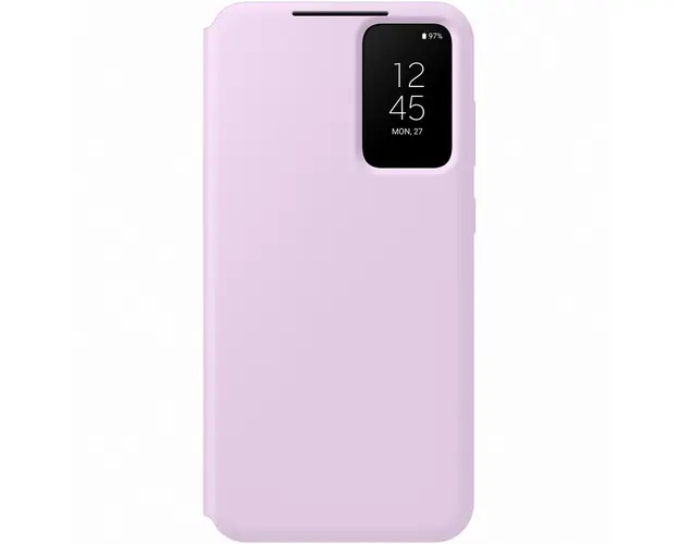 Husa de protectie Samsung Smart View Wallet Case pentru Galaxy S23 Plus, Lilac