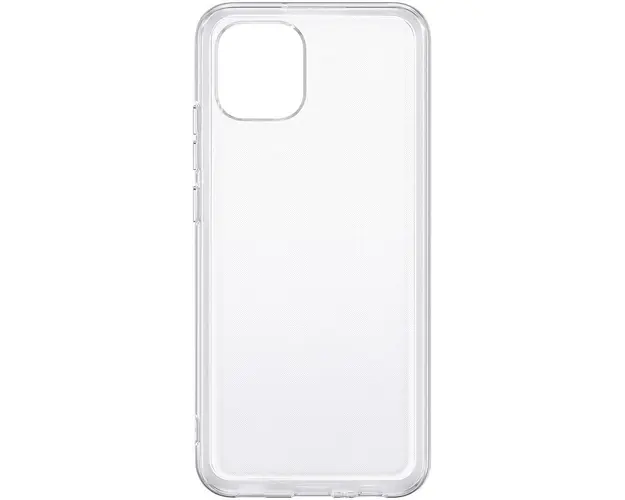 Husa de protectie Samsung Soft Clear Cover pentru Galaxy A03, Transparent