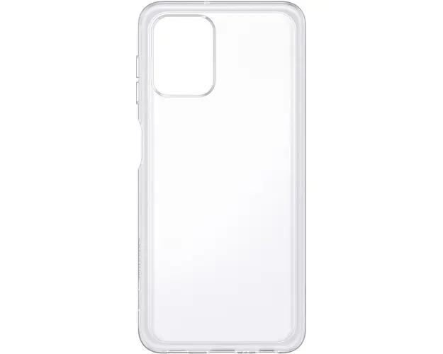 Husa de protectie Samsung Soft Clear pentru Galaxy A22 LTE, Transparent