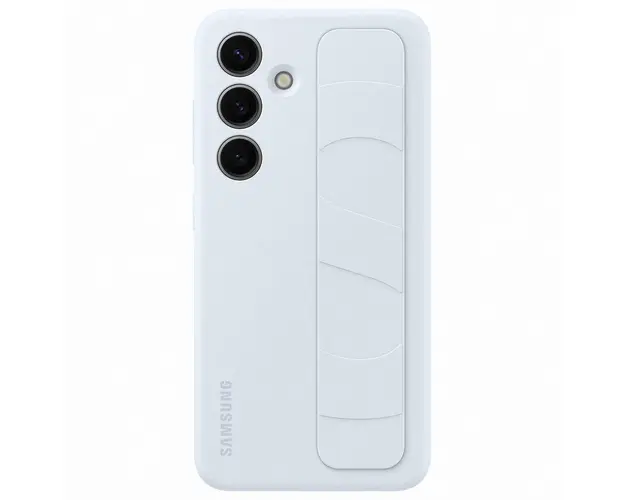 Husa de protectie Samsung Standing Grip Case pentru Galaxy S24, LIGHT BLUE