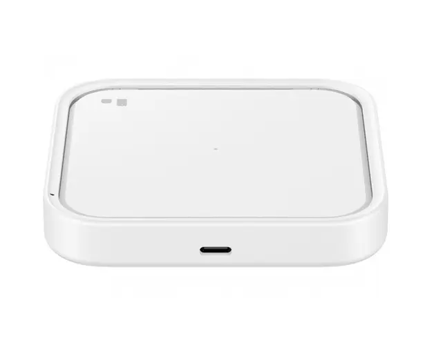 Incarcator wireless Samsung, Quick Charge 15W, fara incarcator retea, Flat - Alb