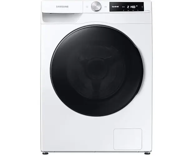 Masina de spalat rufe cu uscator Samsung WD90T634DBE/S7, 9 kg Spalare, 6 kg Uscare, 1400 RPM, Clasa B/E, AI Control, Auto Dispenser, Super Speed 59, Steam, Motor Digital Inverter, Wifi, Alb