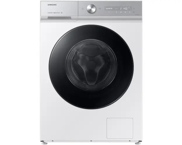 Masina de spalat rufe Samsung Bespoke AI WW11DB8B95GHU4, 11 kg, 1400 rpm, Clasa A, AI Wash, AI Ecobubble, Auto Dispense, Quick Bubble 39 min, Alb