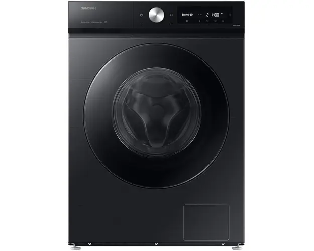 Masina de spalat rufe Samsung Bespoke AI WW90DB7U34GBU4, 9 kg, 1400 rpm, Clasa A, AI Ecobubble, Super Speed 39 min, AI Energy, Wifi, negru