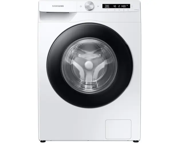 Masina de spalat rufe Samsung WW90T504DAWCS7, 9 kg, 1400 rpm, Clasa A, AI Control, Steam, Eco Bubble, Drum Clean, Motor Digital Inverter, Wifi, AI Energy, Smart Control, Alb