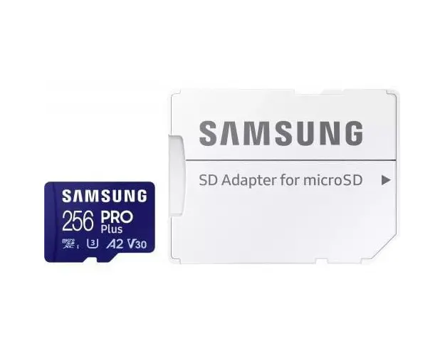 MICROSD PRO PLUS 256GB CL10 W/A SM