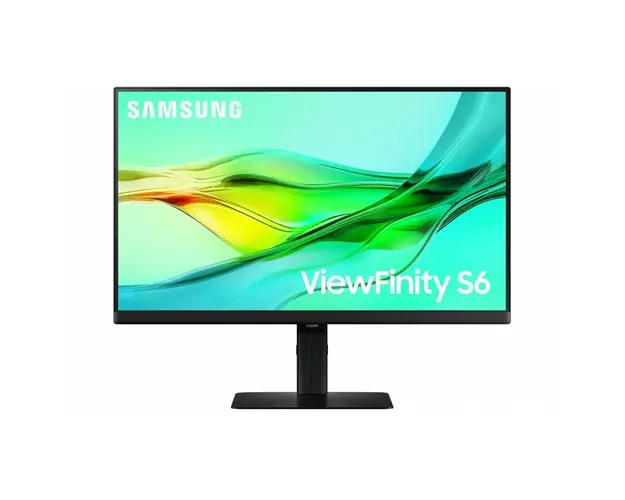 Monitor LED Samsung ViewFinity S6 LS24D600UAUXEN 24 inch QHD IPS 5 ms 100 Hz USB-C HDR