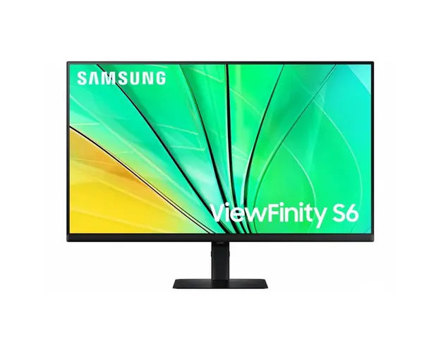Monitor LED 32&#039;&#039; Samsung ViewFinity S6 LS32D600EAUXEN QHD VA 5ms 100Hz, sRGB: 99% Coverage, HDR10, Display Port , HDMI, Negru