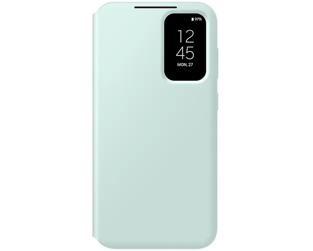 Husa de protectie Flip S-View Wallet Cover pentru Galaxy S23 FE, Mint