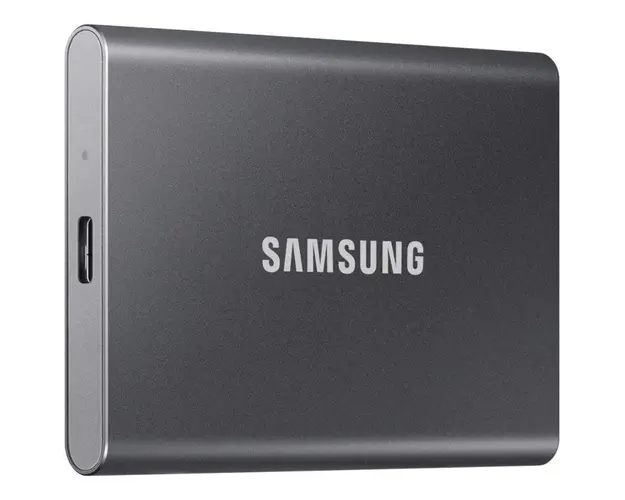 SSD Samsung Portable T7 Titan Grey 2TB USB 3.2 tip C