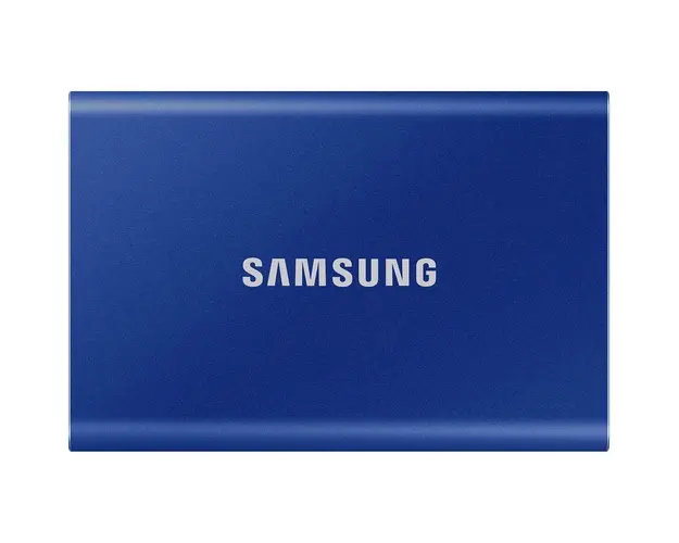 SSD extern Samsung T7 portabil, 2TB, USB 3.2, Indigo Blue