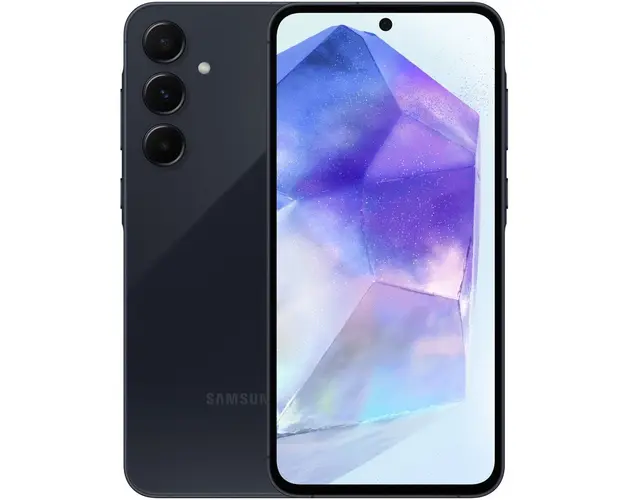 Telefon mobil Samsung Galaxy A55, Dual SIM, 8GB, 256GB, 5G, Awesome Navy