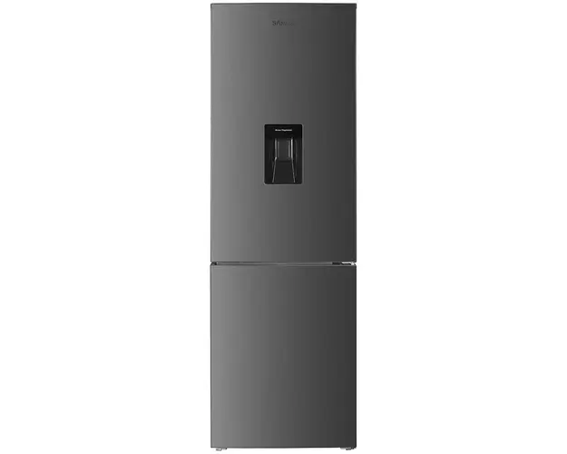 Combina Frigorifica Samus SCX396ED, 313 L, Clasa E, 3 sertare congelator, H 186 cm, Inox/Argintiu