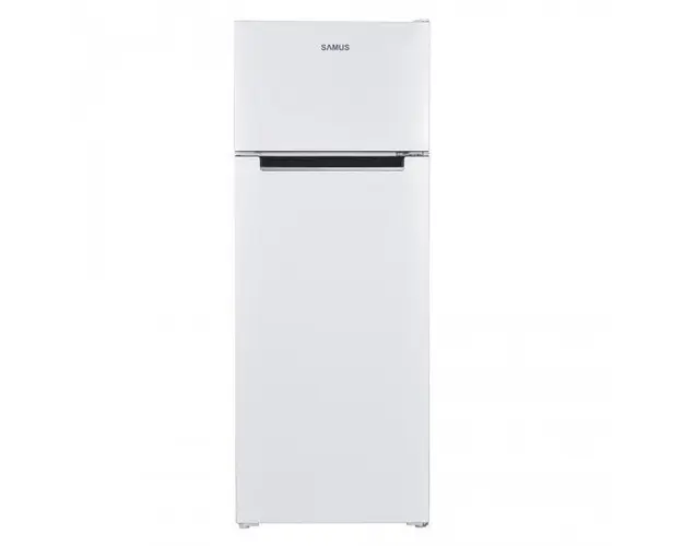 Frigider cu 2 usi Samus SW284E, 206 l, Clasa E, H 143 cm, Alb