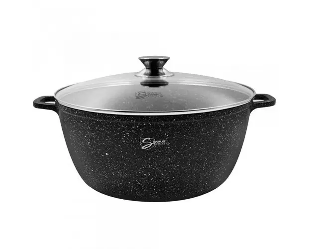 Oala din aluminiu turnat TOL36-OC, 13.5 L, 36 x 16 cm