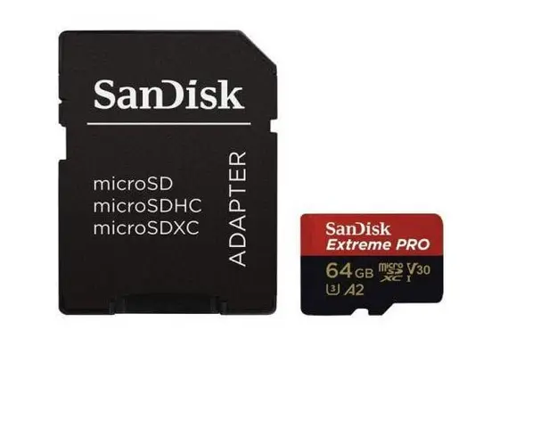 Card memorie SanDisk Micro SDXC Extreme 64GB UHS-I U3 V30 Class 10 + Adaptor SD Mobile