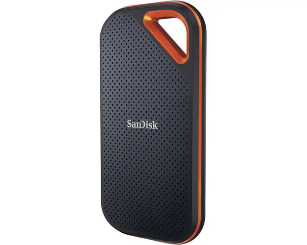 SSD Extern SanDisk Extreme PRO® V2, 2TB, NVMe, USB 3.2 Gen2x2, Aluminiu, protectie IP55