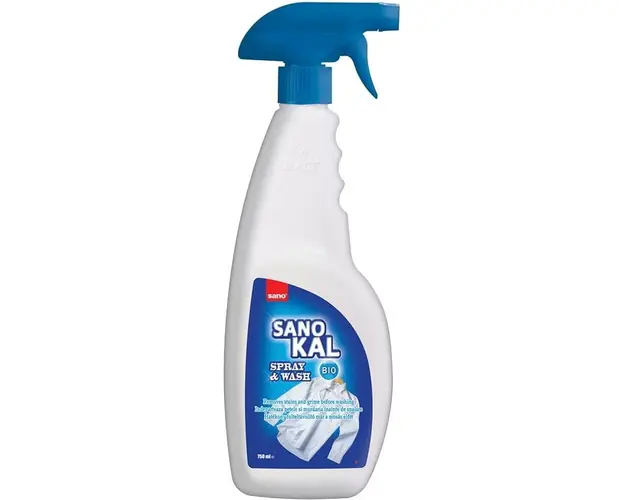 Solutie pentru indepartarea petelor Sano Kal Spray &amp; Wash, 750 ml