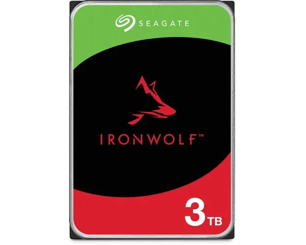 Hard Disk IronWolf NAS, 3TB, 5400RPM, SATA III