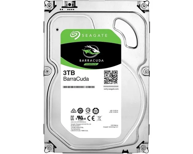 Hard disk Seagate BarraCuda 3TB SATA-III 5400RPM 256MB
