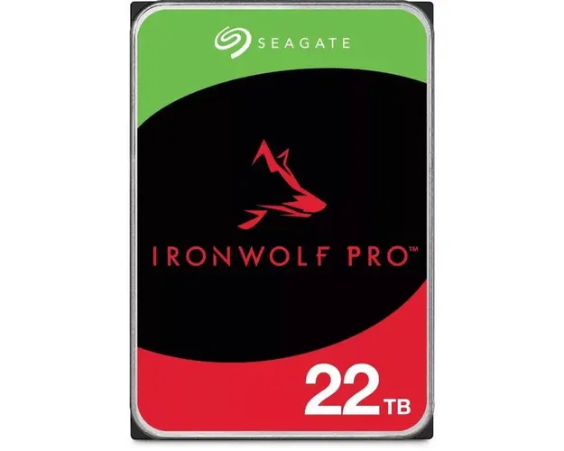 HDD intern 3.5, 22TB, IronWolf PRO, SATA 6Gb/s 7200rpm, 512MB