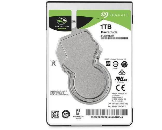 HDD notebook 2.5, 1TB, Barracuda, SATA3, 7200rpm, 128MB