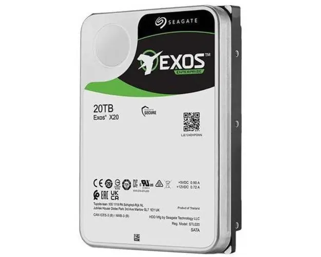 HDD Server Exos Enterprise, SAS, 20TB, 7200rpm, 256MB