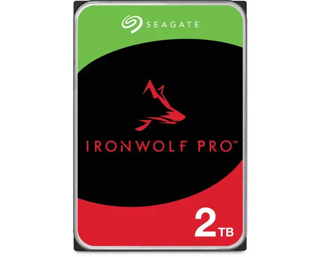IronWolf Pro ST2000NT001 - hard drive - 2 TB - SATA 6Gb/s