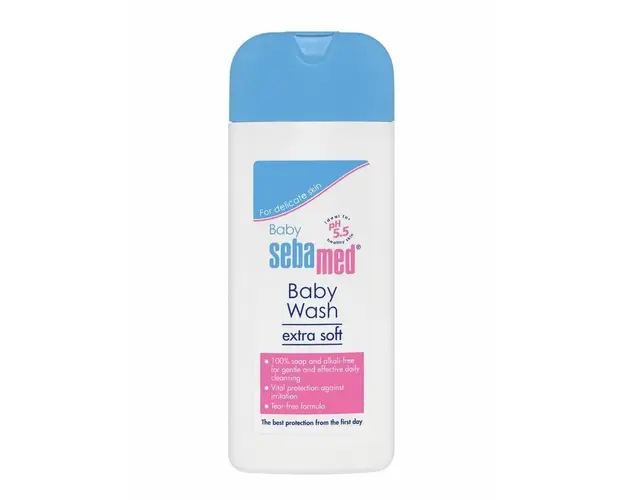 Lichid dermatologic de spalare Sebamed extra delicat pentru copii, 200 ml