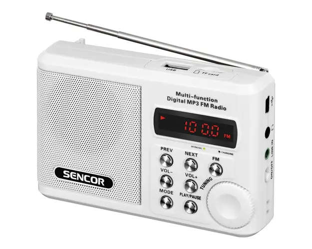 Radio SRD 215 W, alb