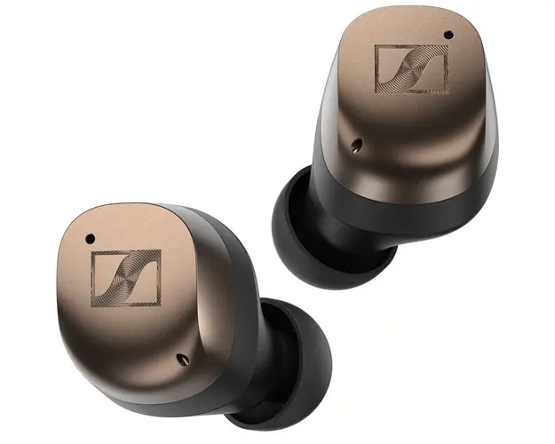 Casti In-Ear Sennheiser Momentum True Wireless 4, Bluetooth, Microfon, Black Copper