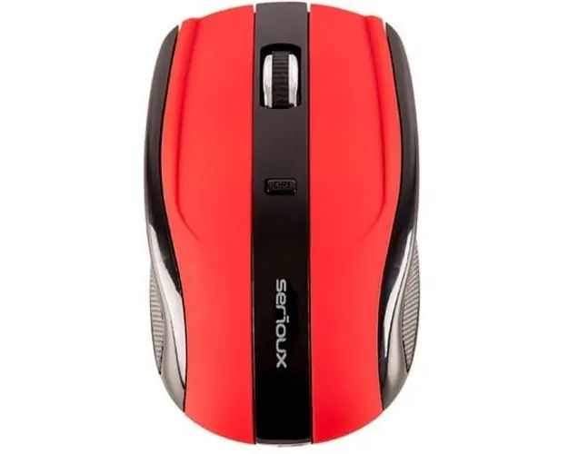 Mouse Rainbow 400, fara fir, USB, rosu