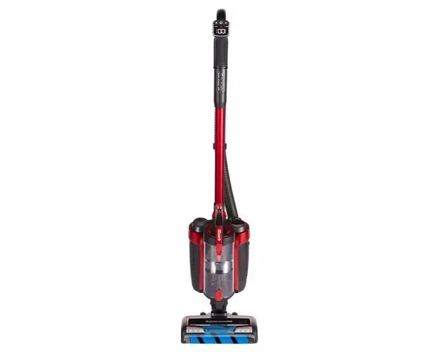Aspirator vertical SHARK ICZ300EU, 450W, 0.6 L, Autononomie 60 min, Fara fir, LED, HEPA, Rosu