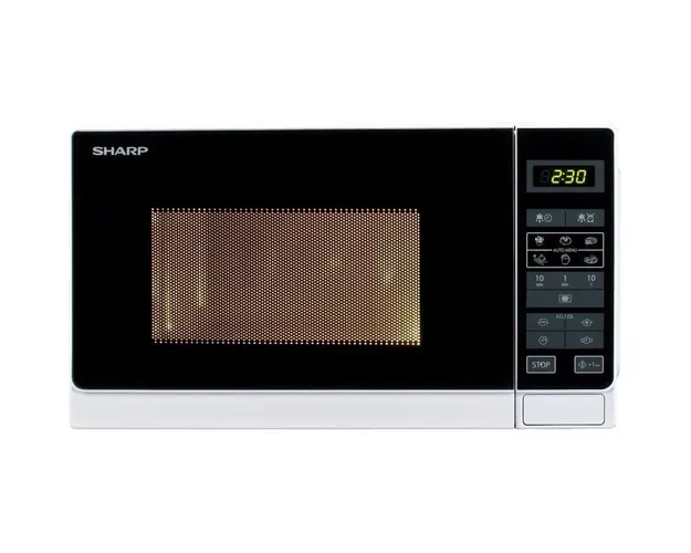 Cuptor cu microunde Sharp R242WW, 20 l, 800 W, Digital
