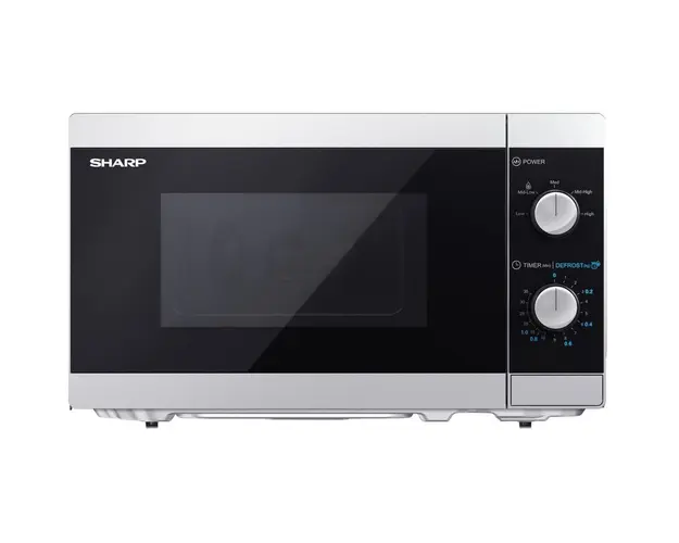 Cuptor cu microunde Sharp YCMS01ES, 20L, 800W, Argintiu