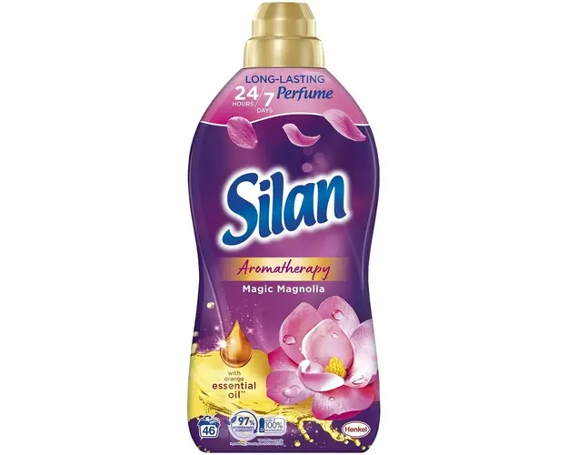 Balsam de rufe Silan Aroma Therapy Magic Magnolia, 50 spalari, 1100 ml