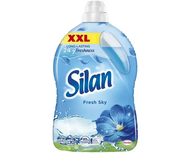 Balsam de rufe Silan Fresh Sky, 130 spalari, 2.86l