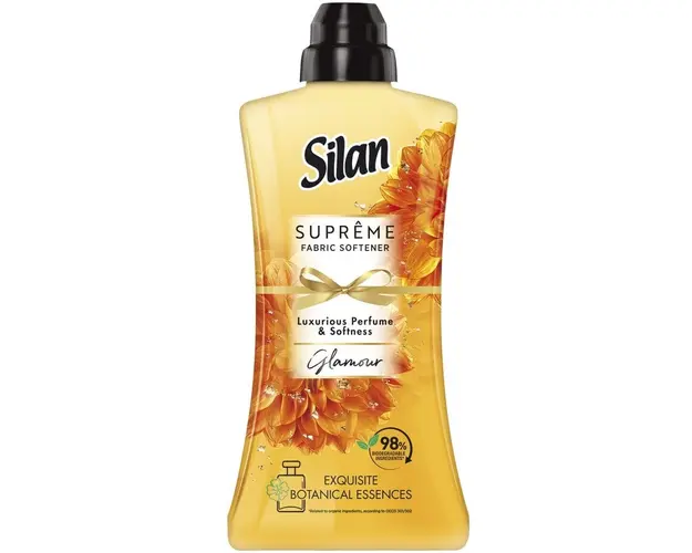 Balsam de rufe Silan Supreme Glamour, 46 spalari, 1012 ml