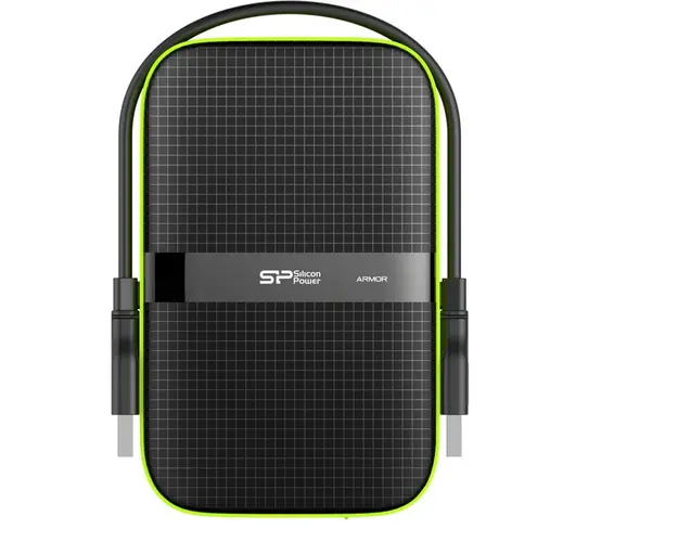 HDD extern portabil Silicon Power Armor A60, 1TB Shockproof/Water-resistant, USB 3.0, Negru