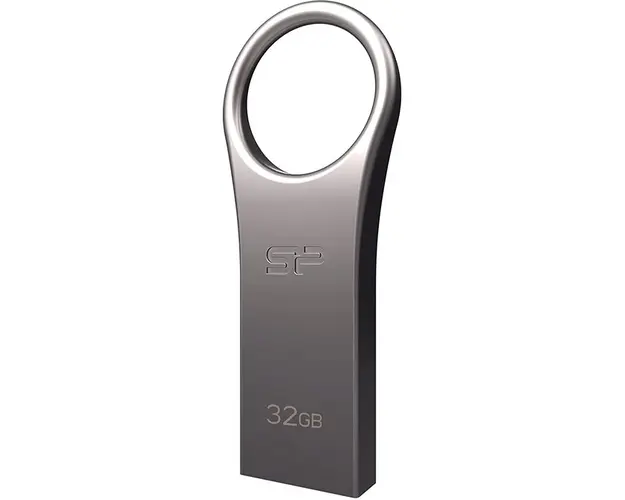 SP USB Flash Drive 32GB Jewel J80, Titanium