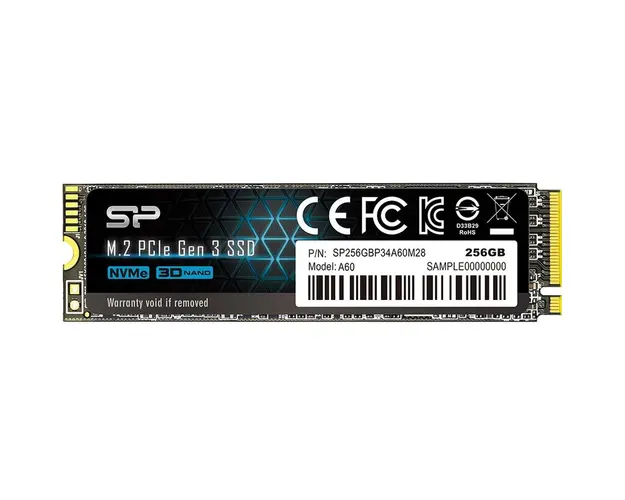 SSD P34A60 256GB PCI Express 3.0 x4 M.2 2280