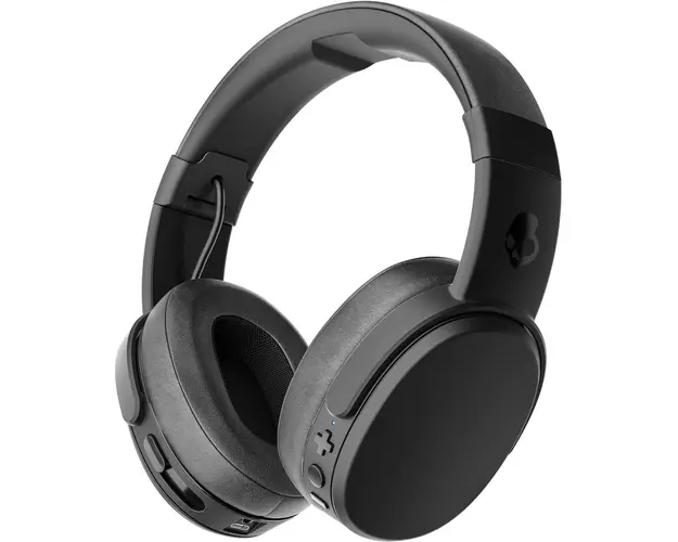 Casti Audio Over the ear Skullcandy Crusher, Bluetooth, Microfon, Autonomie 40 ore, Coral Black