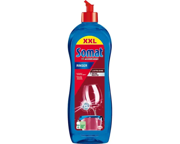 Solutie de clatire Somat 5X Action pentru masina de spalat vase, 0.75 l