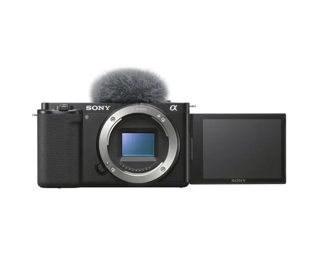 Aparat foto Mirrorless Sony Alpha ZV-E10, 24.2MP, 4K, Body, Negru