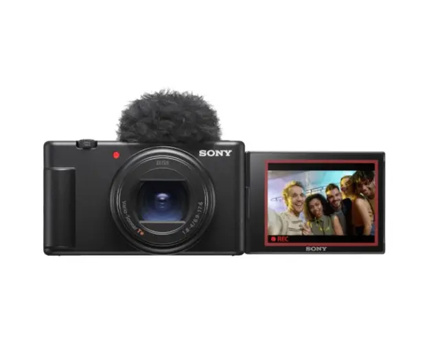 Camera Vlogging Sony ZV-1 II, 4K, Obiectiv 18-50mm, Negru
