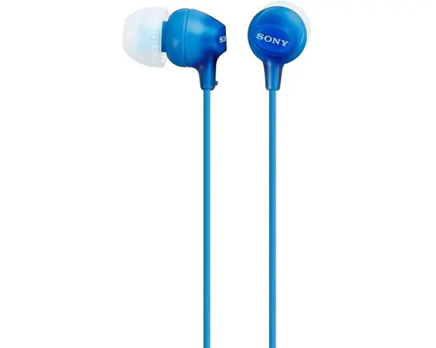 Casti In-Ear Sony MDR-EX15LPLI, Cu fir, Albastru