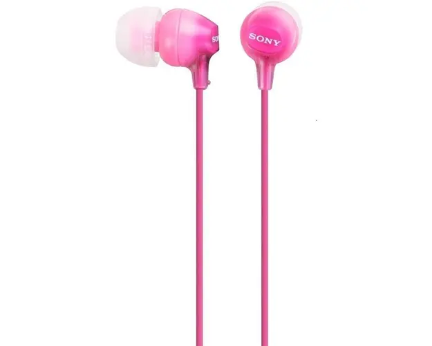 Casti audio In-ear Sony MDREX15LPPI, Roz