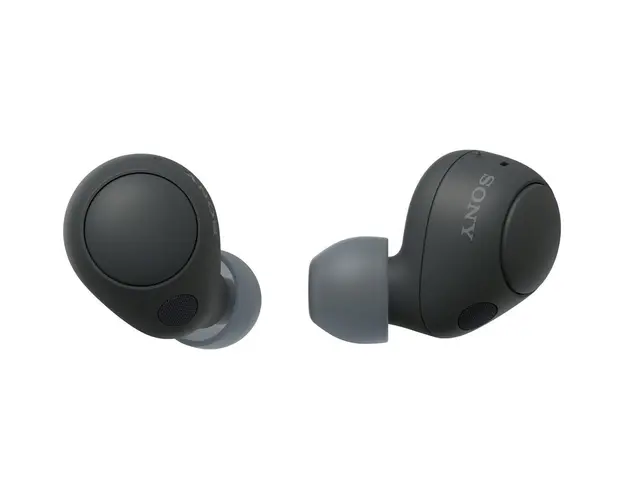 Casti In-Ear Sony WF-C700NB, True Wireless, Noise Cancelling, Bluetooth, Microfon, Conexiune multipunct, Fast Pair, IPX4, Autonomie baterie 20 ore, Negru